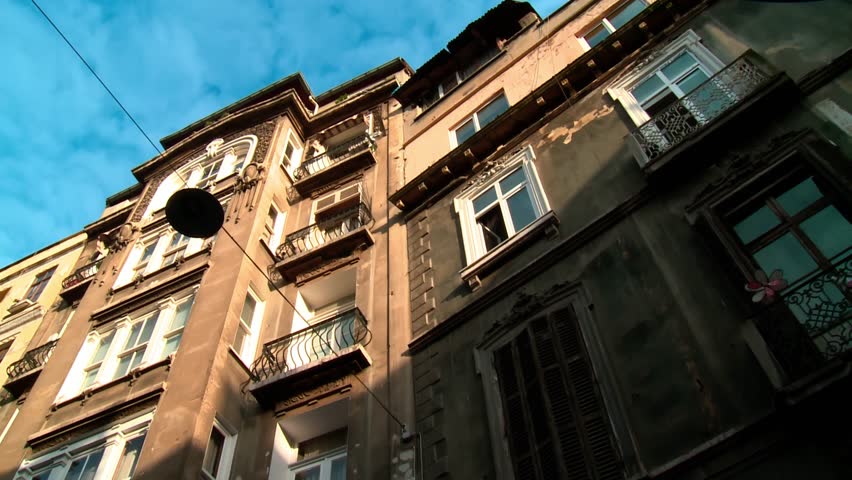Historic Houses in Cukurcuma Neighborhood Beyoglu Istanbul