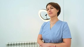 Portrait of female massage therapist in medical center - Powered by Shutterstock - Get 15% off with code: PIKWIZARD15