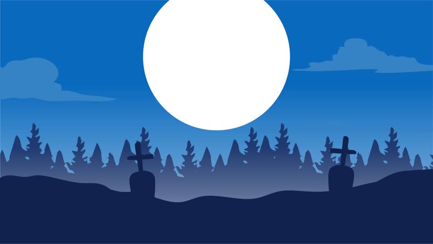 Salem, Massachusetts, with the silhouette of a witch