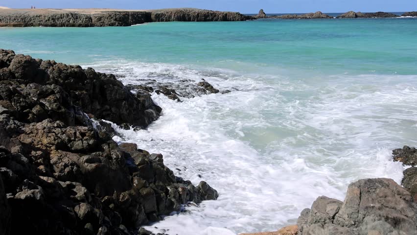 The Coastline at Boa Vista Island, Cape Verde, Africa