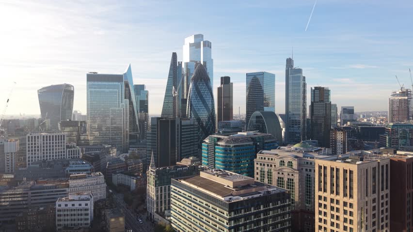 London Cityscape View From Above During the Day in United Kingdom
