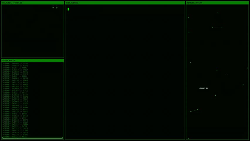A retro hacker terminal with windows displaying matrix rain and network nodes. An ASCII art heart appears on the screen as the command line executes a romance exploit for Valentine's Day.