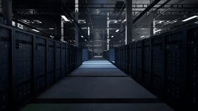 Empty data center gear being scanned using holographic AR technology, VFX compositing. Digital overlay graphics scanning lines showing concept of server hub rigs being mapped to create digital twin - Powered by Shutterstock - Get 15% off with code: PIKWIZARD15