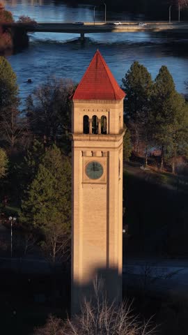 Spokane Clock Tower Riverfront Park