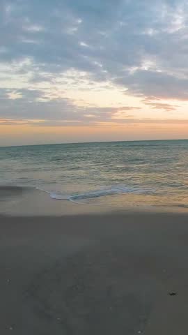 Sunset at the beach in Naples Florida