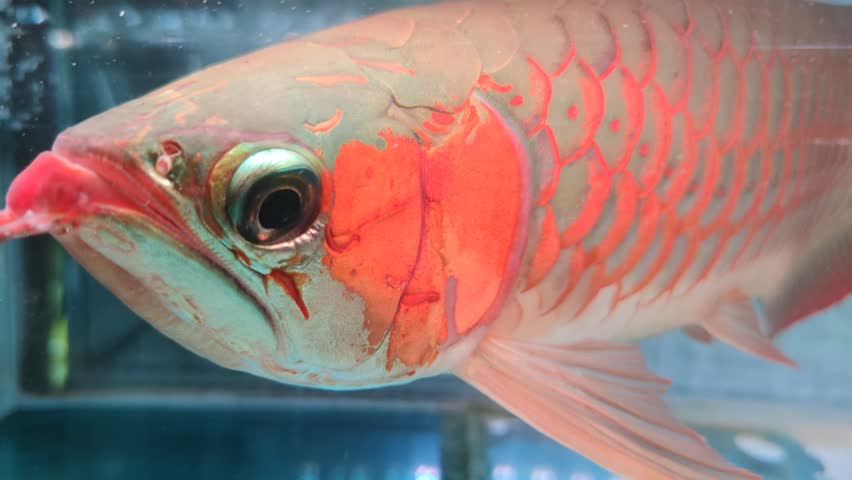 Super Red Arowana (Scleropages legendrei) Origin from Indonesia Borneo