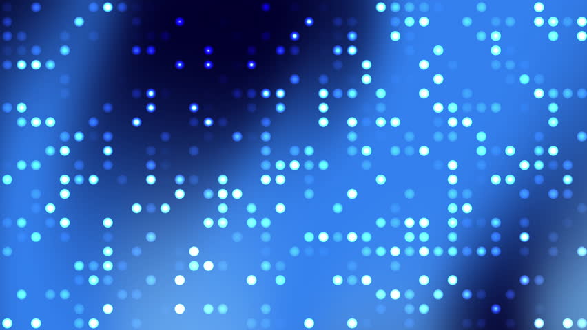 Blue pattern abstract background with bright square lights repeating. Suitable for technology, futuristic, or digital design projects. Versatile for various creative uses.