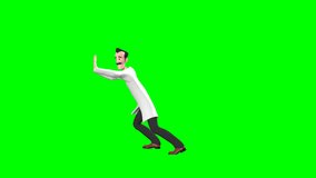 3D Male Doctor Pushing Invisible Object Green Screen Video for Medical Promotion, Healthcare Presentation, Hospital Advertising, Educational Content, and Professional Health Marketing Use
 - Powered by Shutterstock - Get 15% off with code: PIKWIZARD15