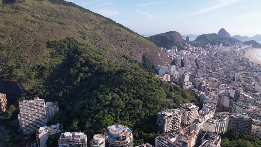 Beautiful Rio de Janeiro from sky Brazil