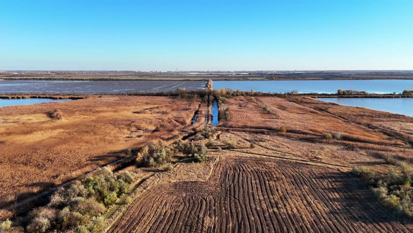 Lake Feher near Szeged, Hungary