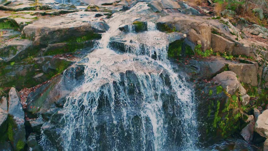 Footage of the beautiful Glendale Falls, one of Massachusetts