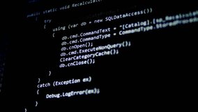 A high-tech video showing hacker code running in a virtual space, symbolizing a computer attack, cyber intrusion, and digital threats targeting networks, systems, and sensitive data. - Powered by Shutterstock - Get 15% off with code: PIKWIZARD15