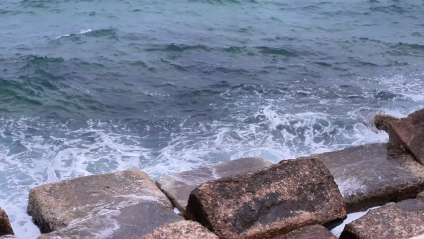 Rocks on Italian Coast of Monopoli