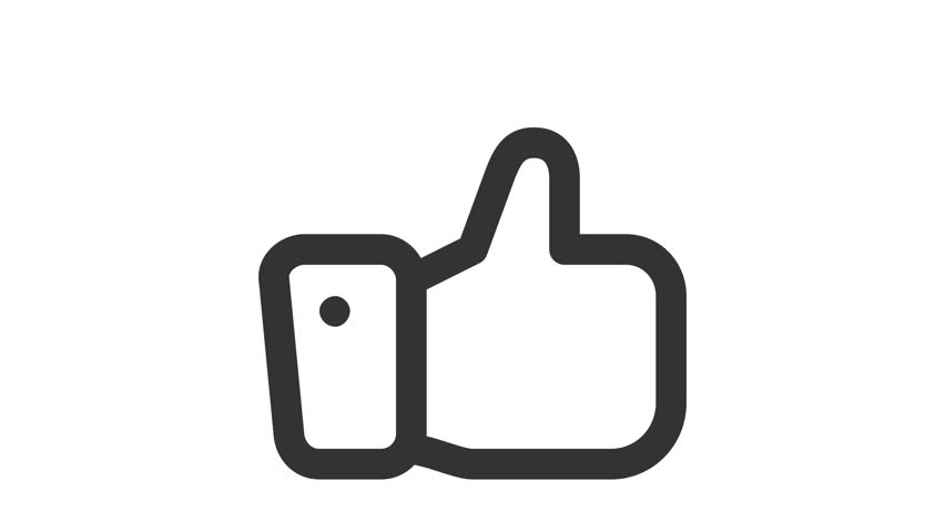 Animated like icon for ui or ux