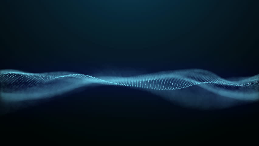 Abstract fluid particle background, 4K high-definition video, suitable for creating subtitles.