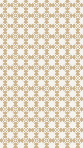 Bronze geometric floral pattern background seamless vertical ivory white
