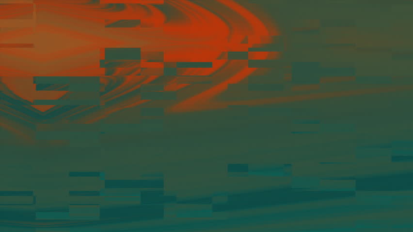 Orange Teal Twirl Backgrounds With Overlay Glitch, Perfect For Theater, Event Promotions, Festive Backgrounds, Party Invitations, Performance Advertisements