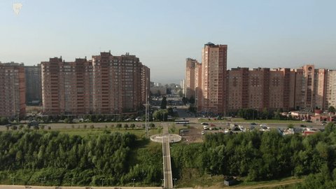 Drone Approach toward Urban Apartment Blocks