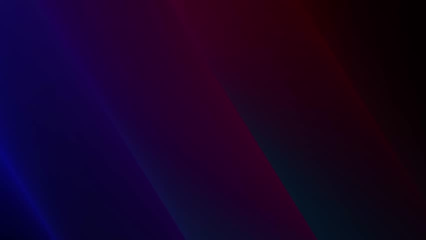 A dark, abstract background featuring a pixelated gradient transitioning from deep blue to rich purple and hints of red.