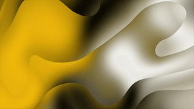 A dynamic abstract background featuring smooth, flowing shapes in a gradient of yellow, grey, and black. The design evokes a sense of movement and depth. - Powered by Shutterstock - Get 15% off with code: PIKWIZARD15