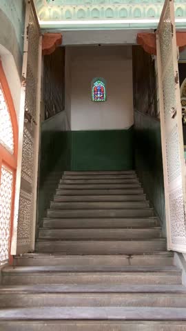 Albert Hall Museum architecture in Jaipur city, Rajasthan tourism India.