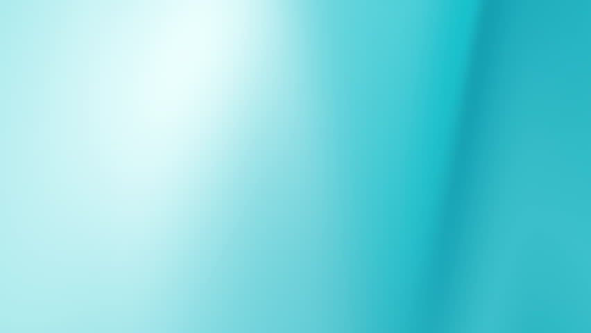 Abstract light blue cyan gradient background video loop soft blur motion graphics animation seamless looping texture for medical healthcare promo clean technology or modern app interface
