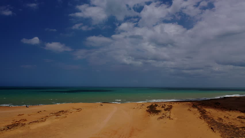 
Desert and sea in the north of Colombia