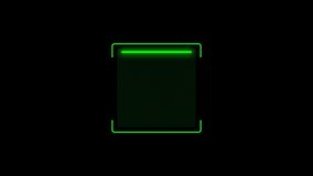 Scanning Code Icon Animation, QR Code and Barcode Scanner Concept, Biometric Security Interface with Transparent Background in 4K. - Powered by Shutterstock - Get 15% off with code: PIKWIZARD15