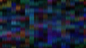 Dynamic purple, red, green and dark blue digital glitch blocks abstract motion graphic with shimmering data grid background loop, futuristic cybernetic interference and vibrant electronic visualization pattern - Powered by Shutterstock - Get 15% off with code: PIKWIZARD15