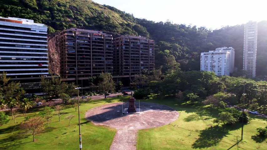Beautiful Rio de Janeiro from sky, Brazil