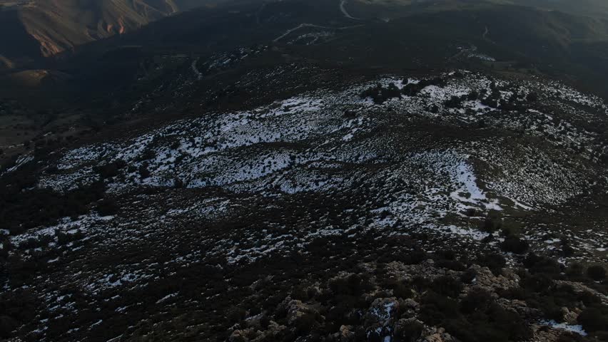 algeria beatiful mountain taked by fdrone