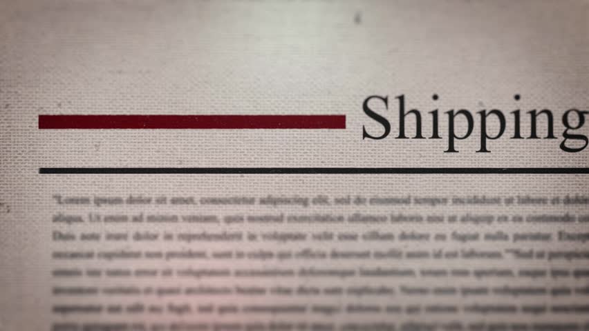 Shipping Industry Embraces Autonomous AI Logistics Newspaper Style Headline Titles