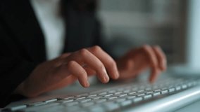 Futuristic digital interface with AI technology concepts, hands typing on a keyboard, software development, data analytics and automation visualizations Gluon. - Powered by Shutterstock - Get 15% off with code: PIKWIZARD15