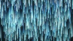 Vertical glowing light streaks falling on dark background, abstract digital rain animation representing data flow, speed, technology and futuristic motion. - Powered by Shutterstock - Get 15% off with code: PIKWIZARD15