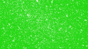 Snow overlay perfect for winter video projects with green screen capabilities, ideal for holiday, christmas, and seasonal content creation needs. - Powered by Shutterstock - Get 15% off with code: PIKWIZARD15