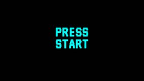 retro videogame press start.classic video game start screen.pixel art 8 bit game from vintage arcade computer. 4k video	
 - Powered by Shutterstock - Get 15% off with code: PIKWIZARD15