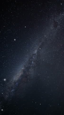 Milky Way Star Field in Deep Space