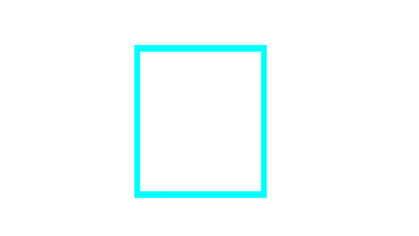 animated icon with a light blue work report document analysis object