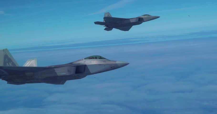 F-22 Raptors Dominate the Air