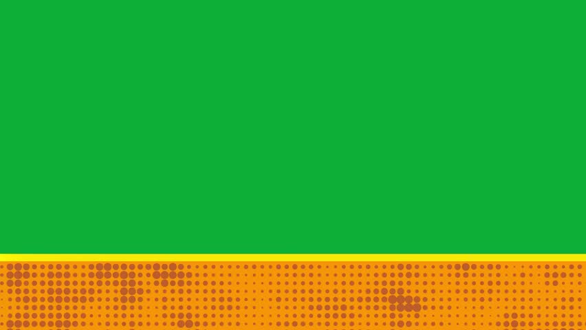 Breaking News Lower Third Template Animation on Green Screen Background, Urgent News Banner Overlay for Television Broadcast, Live Streaming, Journalism, Media Reports and Videos Editing