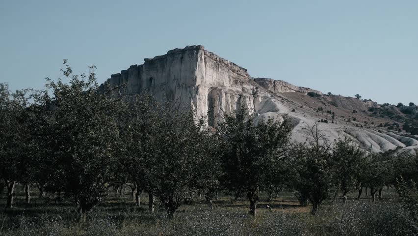 A beautiful big rock. Wild West.