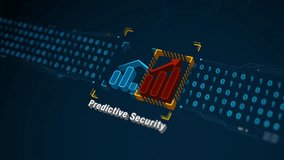 Predictive security analytics with digital chart indicators for advanced cyber protection and data risk monitoring - Powered by Shutterstock - Get 15% off with code: PIKWIZARD15