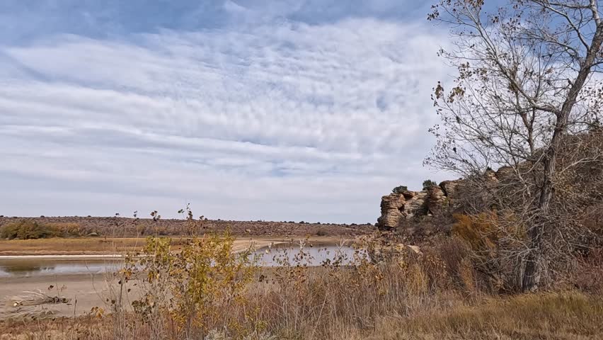 Black Mesa State Park, Kenton, Oklahoma, USA. November 6, 2025.