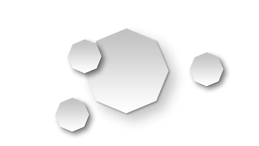 This dynamic video features smoothly transitioning abstract shapes in a minimalist style, Perfect for use in presentations, websites, or creative projects seeking modern design elements.