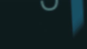 A dark, abstract visualization of a digital circuit board with glowing blue lights and flowing data streams, representing technology and connectivity. - Powered by Shutterstock - Get 15% off with code: PIKWIZARD15