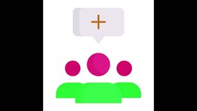 Animated characters come alive with a speech bubble, perfect for adding a touch of playfulness and interaction to your project. Ideal for marketing, education, or entertainment content. - Powered by Shutterstock - Get 15% off with code: PIKWIZARD15