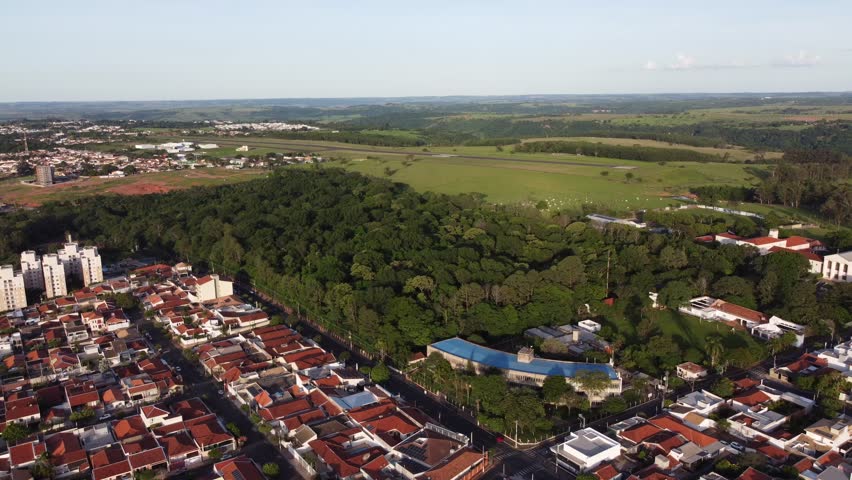 Municipal Forest of the city of Marilia, in the interior of São Paulo