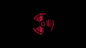 Abstract glowing neon circle looping illustration . - Powered by Shutterstock - Get 15% off with code: PIKWIZARD15