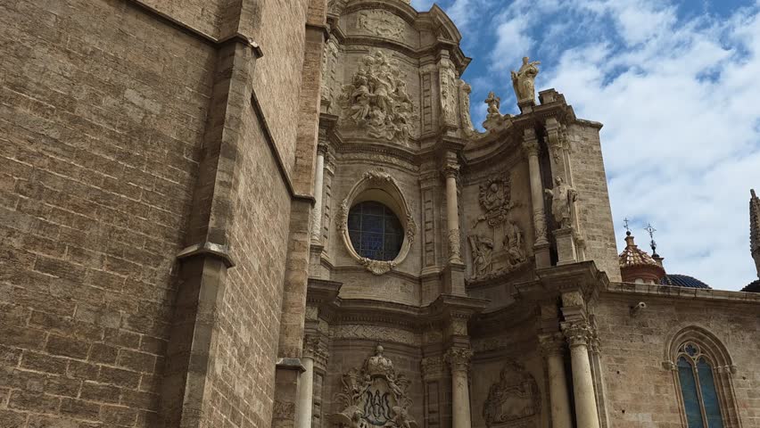 View of Valencia Cathedral (St Mary