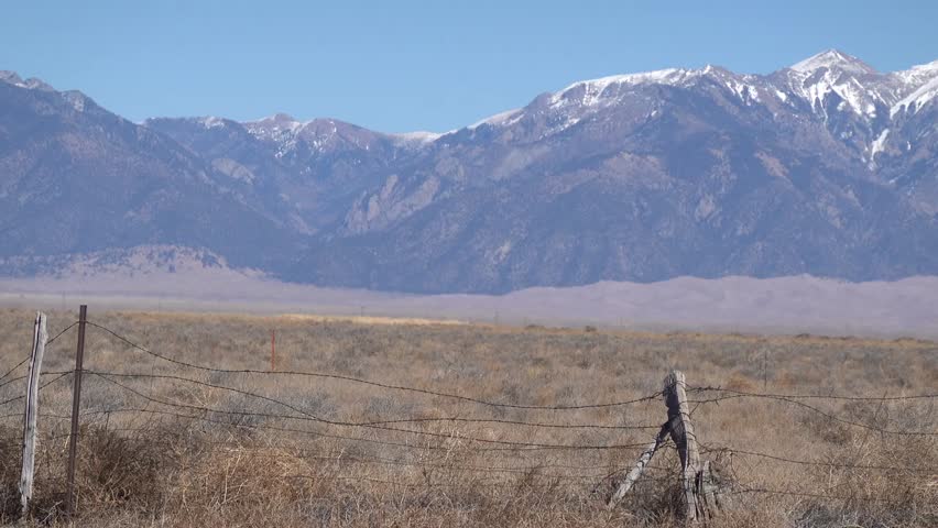 Great Sand Dunes National Park and Preserve is a national park of the United States that conserves an area of large sand dunes on the eastern edge of the San Luis Valley. 